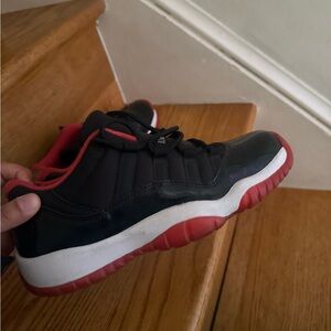 Black and Red Sneakers